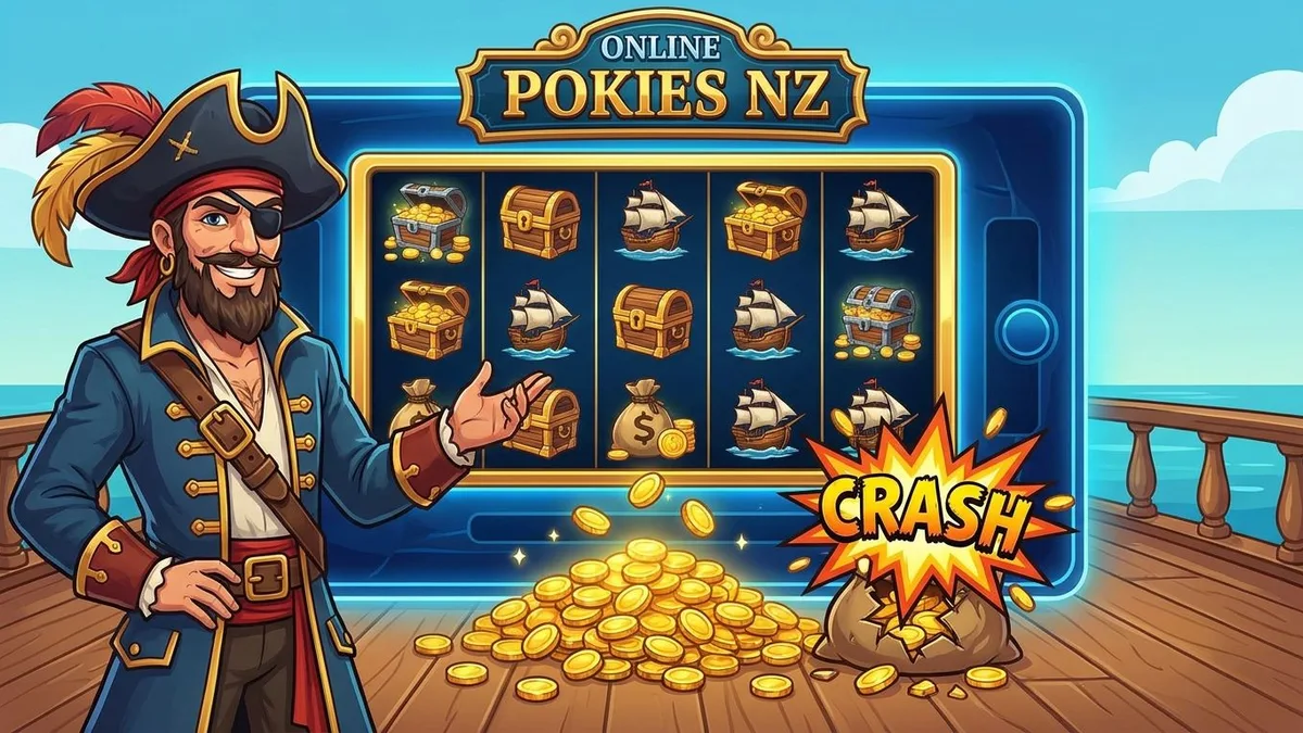 Online Pokies NZ crash games
